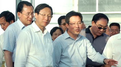 農(nóng)業(yè)農(nóng)村部黨組書記、部長韓長賦視察我公司